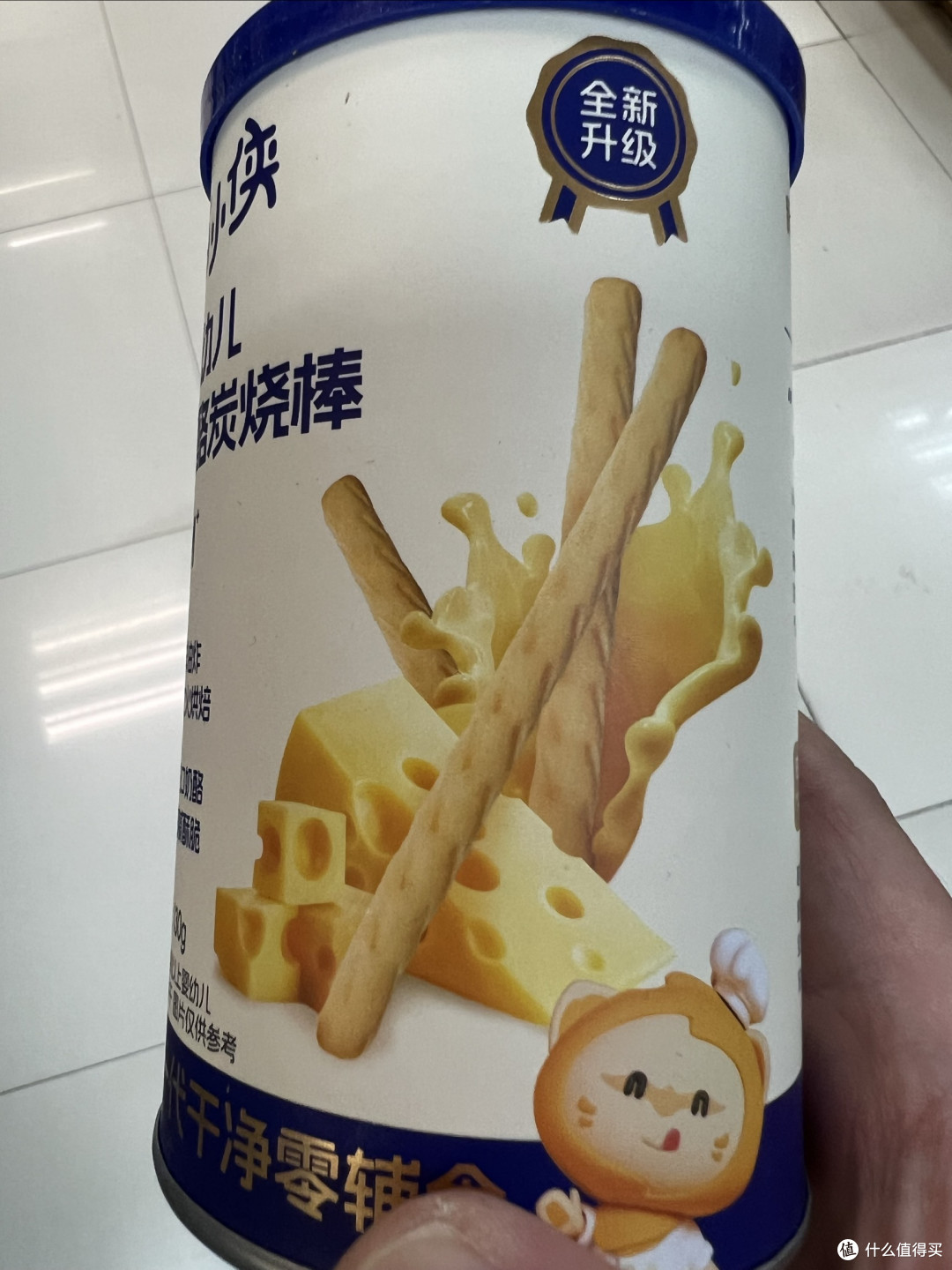 喵小侠婴幼儿奶酪炭烧棒，6 月龄+宝宝的营养酥脆更安心！