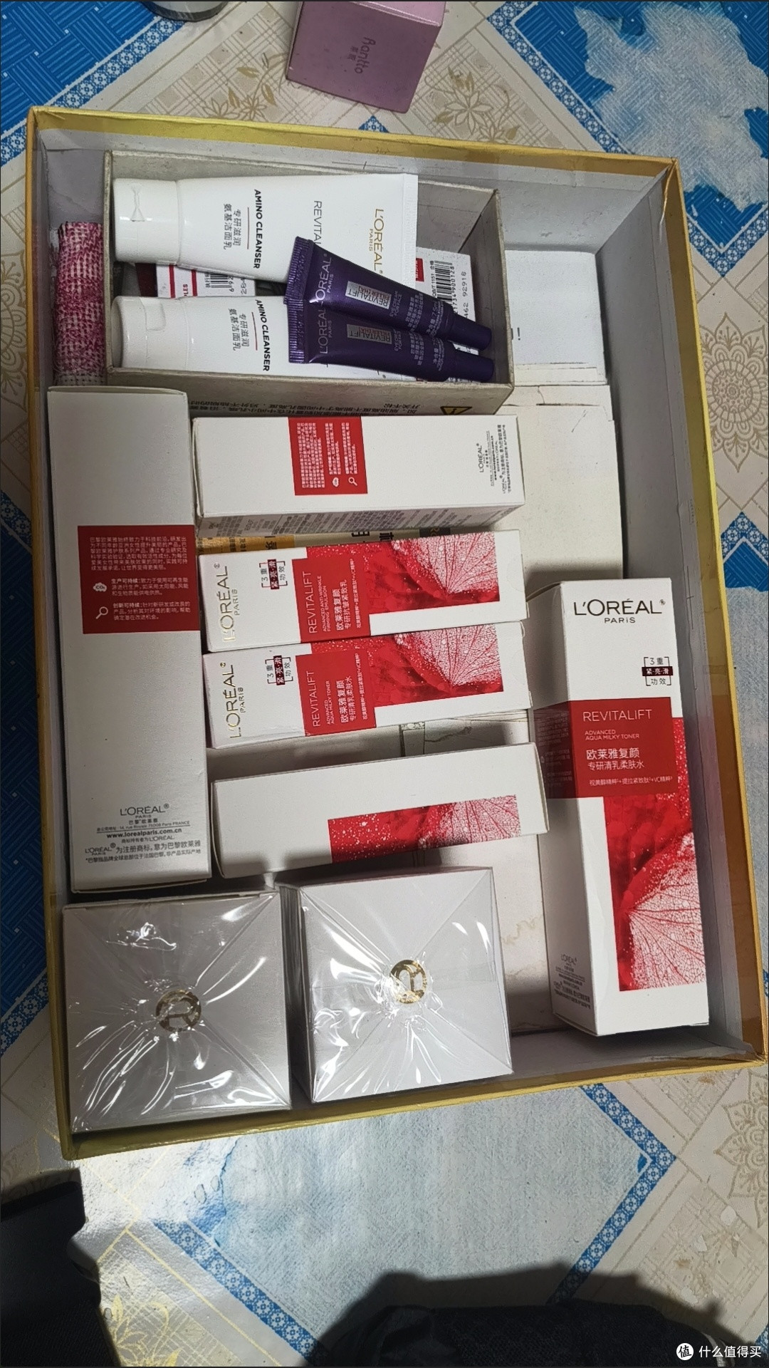 双11开箱评测:欧莱雅复颜提拉水乳套装,抗皱紧致的性价比之选!