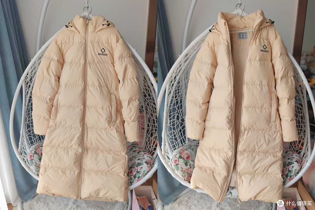 冬季保暖神器!准者长款羽绒服实测:160cm穿出大气场~