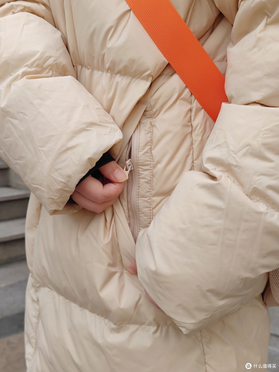 冬季保暖神器!准者长款羽绒服实测:160cm穿出大气场~