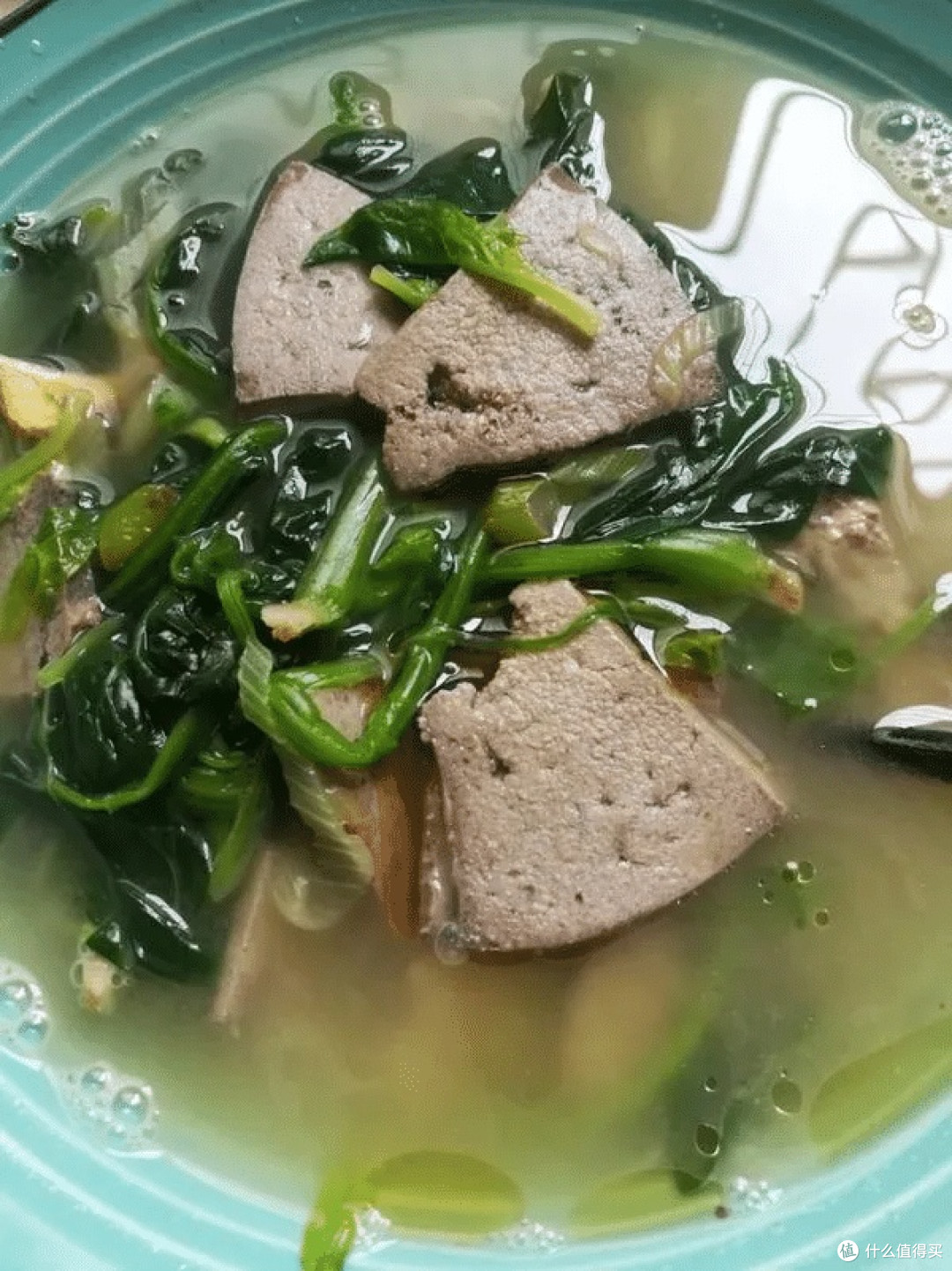 美食大赏,猪肝菠菜汤的家常做法