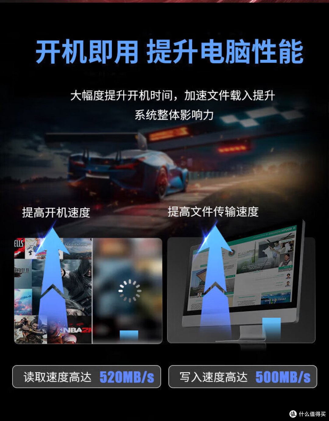 老电脑卡到想砸机？捌木熊 SATA3.0 固态 4T 版救场！