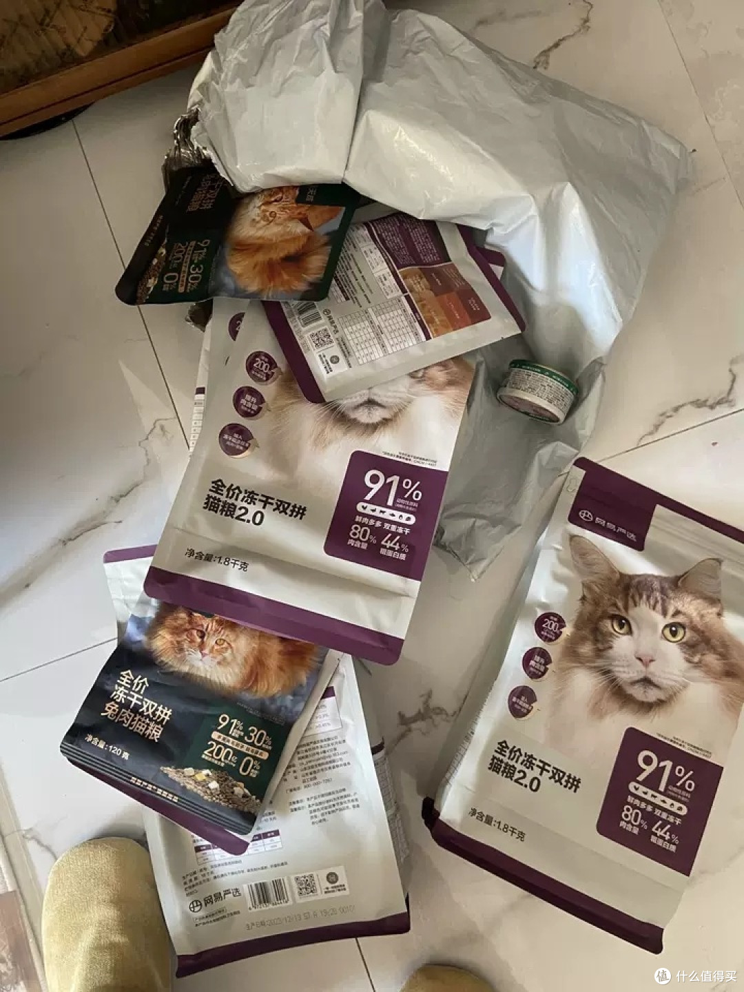 网易严选兔肉冻干双拼粮体验