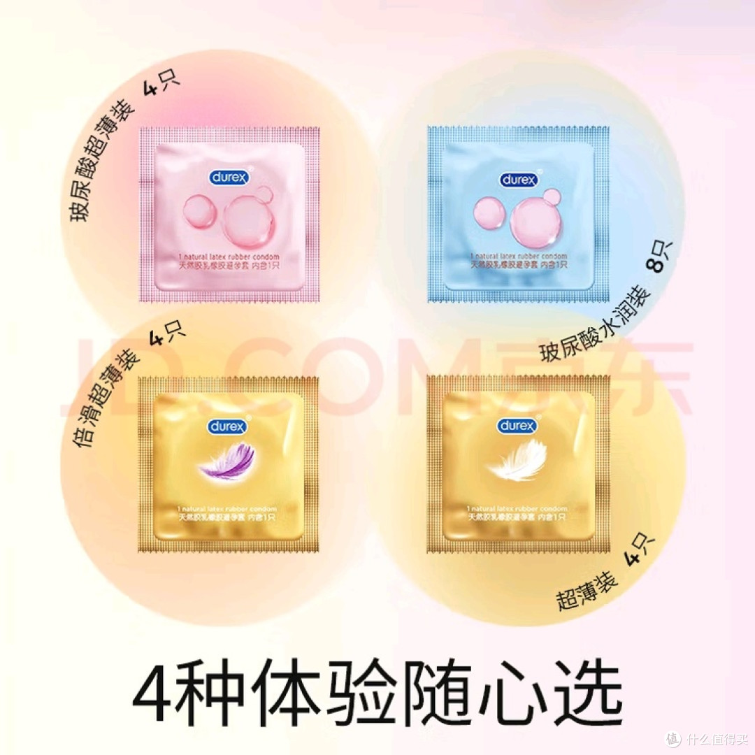 杜蕾斯避孕套安全套新品玻尿酸水润超薄 超好用