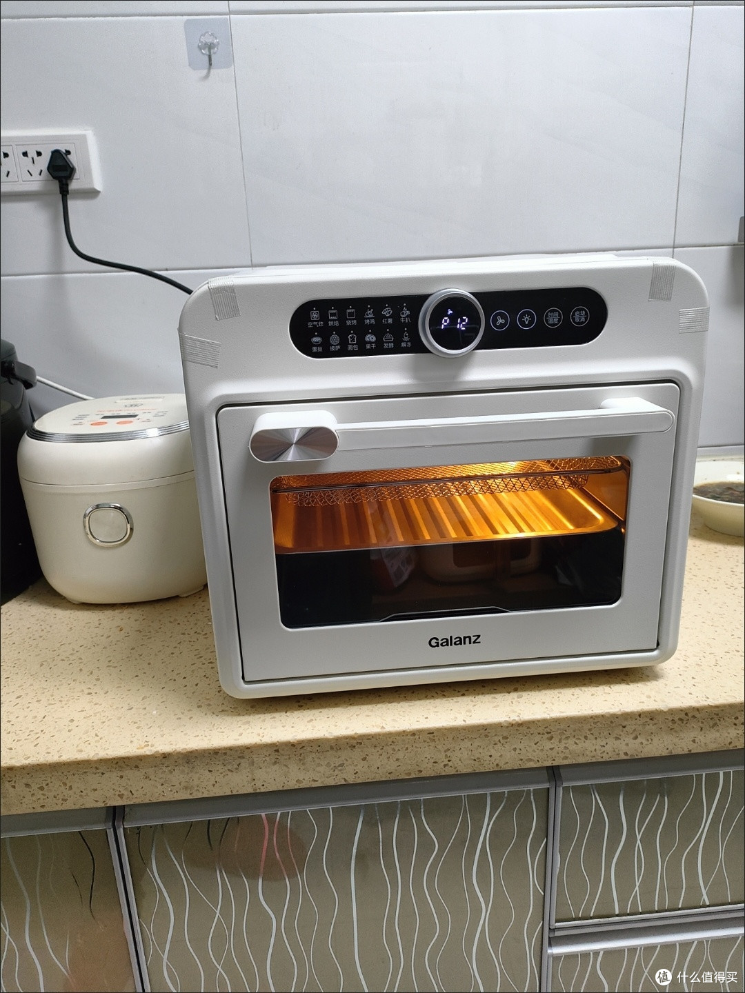 双十一厨电封神！格兰仕TR71风炉烤箱，空气炸+烘焙一体太香了_电烤箱_什么值得买