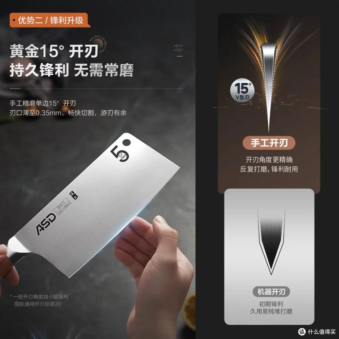 爱仕达不锈钢菜刀:厨房焕新利器