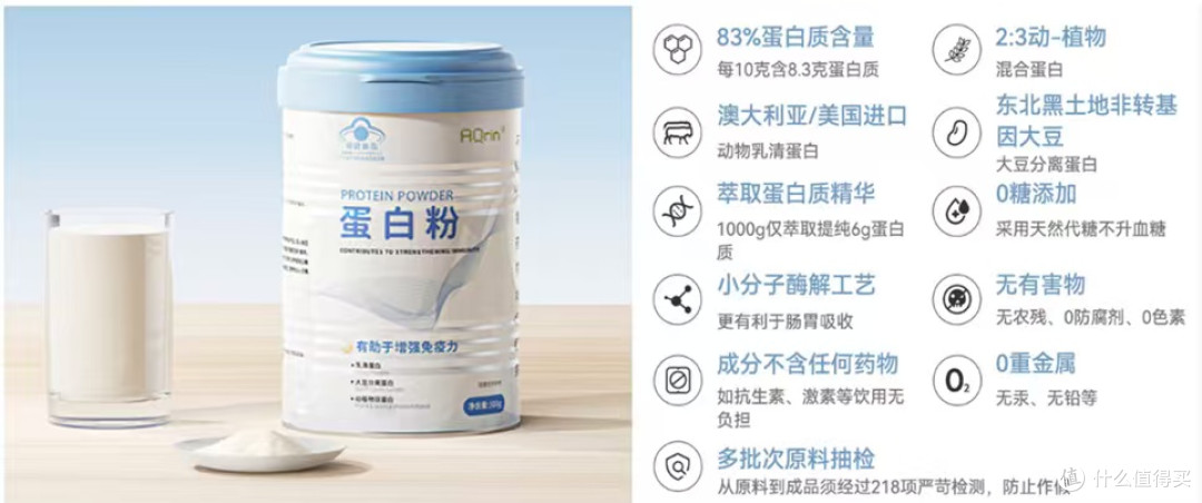 为敏感肠胃而生! 测评AQrin蛋白粉:金标品质,实至名归!