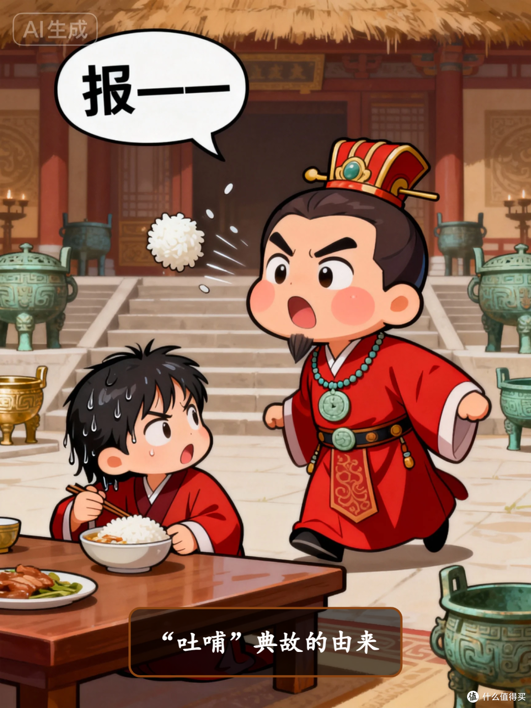 15.《史记》漫画版|周公吐哺,天下归心:竞争力是吃出来的吗?