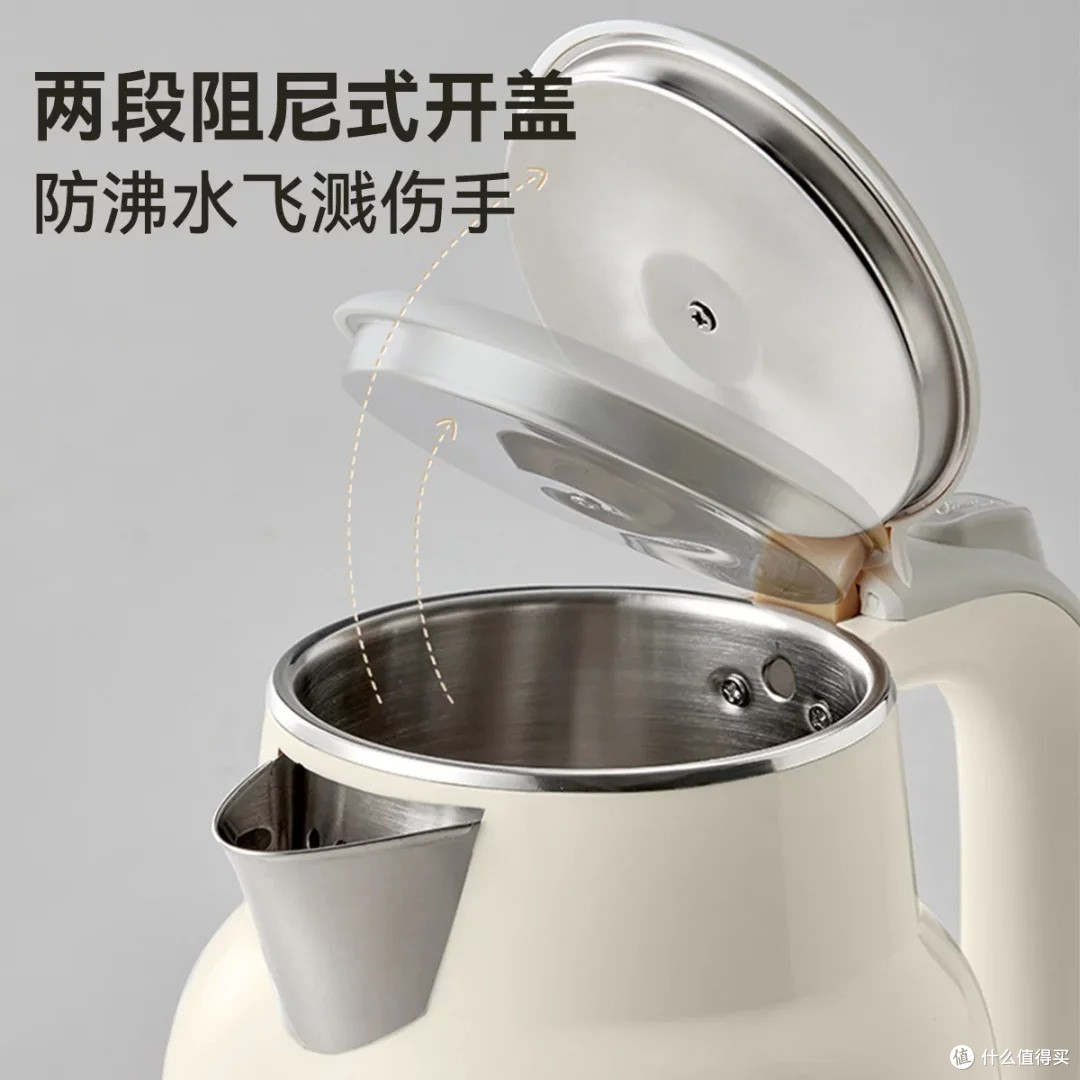 小熊1.5L电热水壶:快速沸腾省时