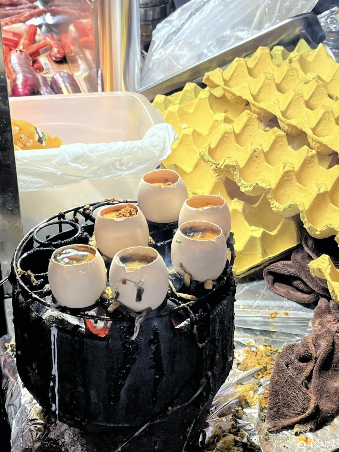 烟火碰撞!贵州折耳根烤鸡蛋,小众重口党必冲风味