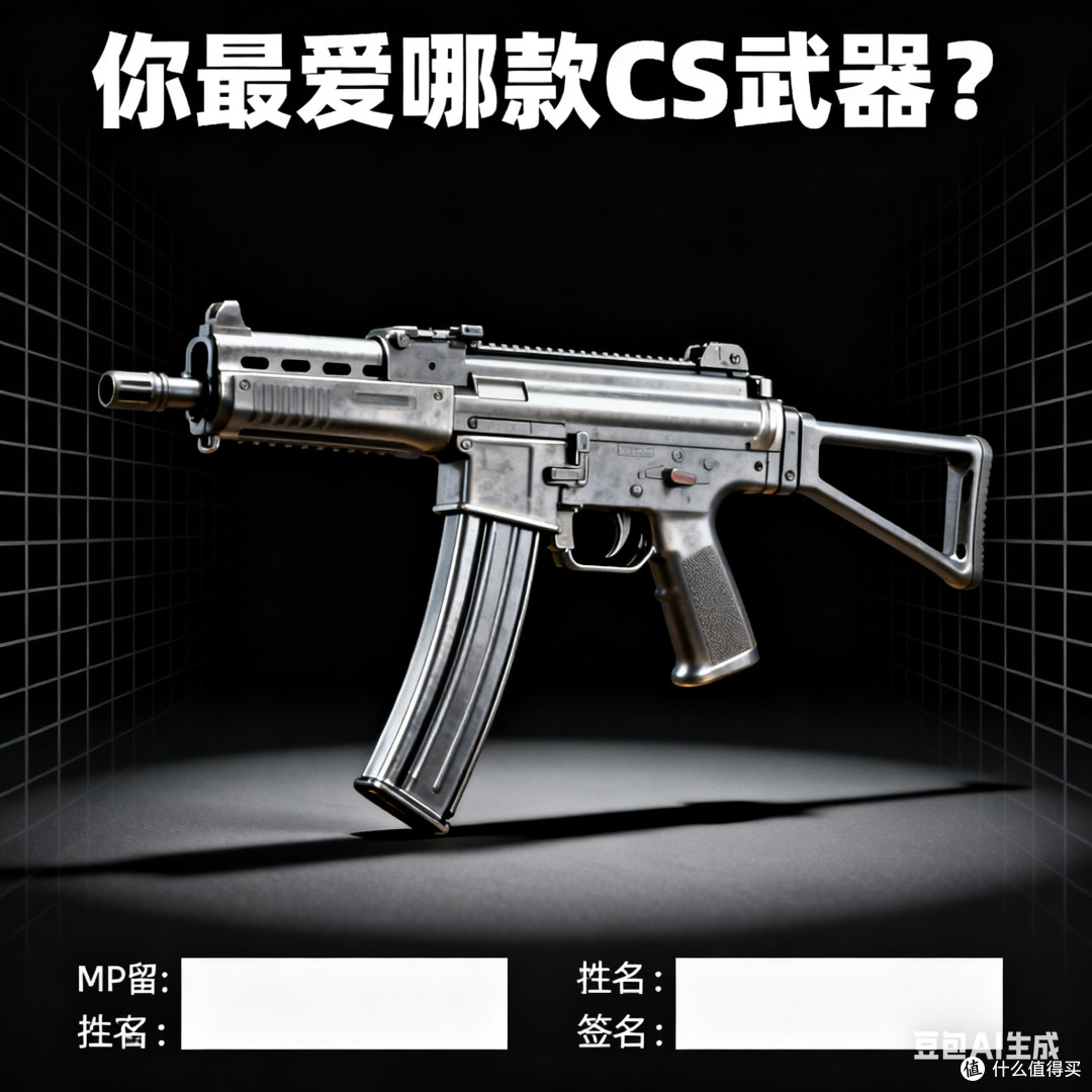 你猜我最爱哪款CS武器?