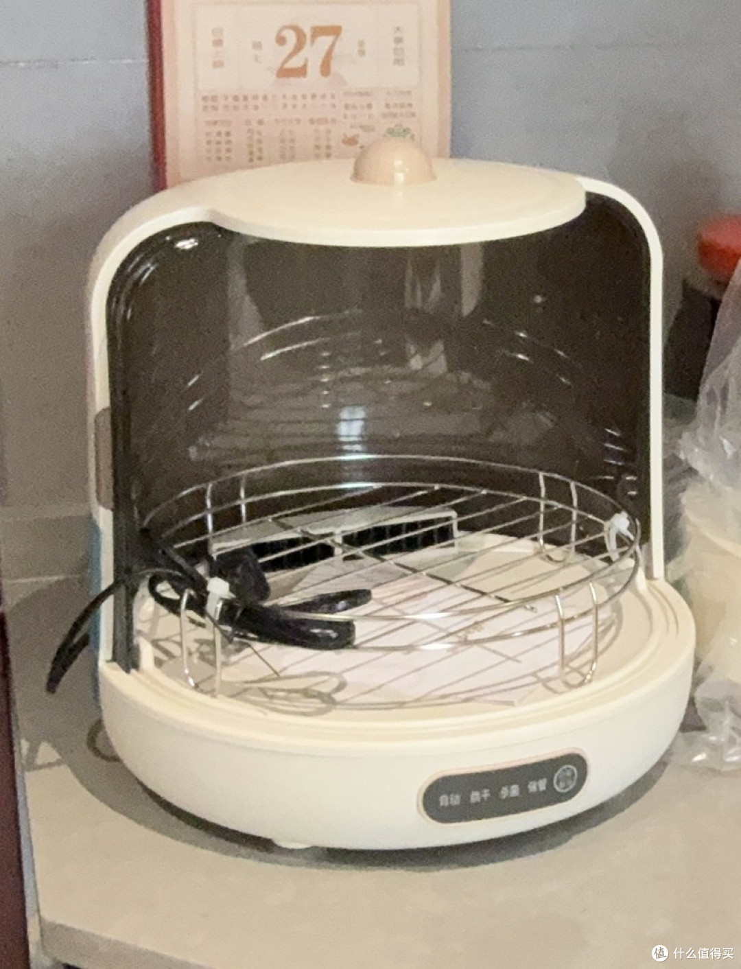 小熊紫外线奶瓶消毒器:杀菌烘干收纳一体,宝宝用品全守护