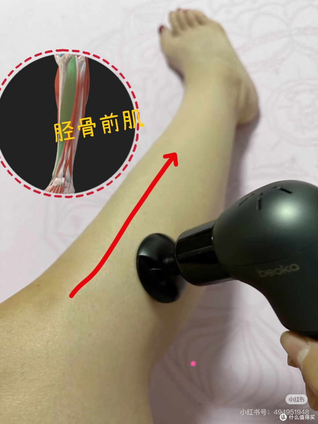 跑后筋膜枪放松方法(第二天真的腿不酸胀)