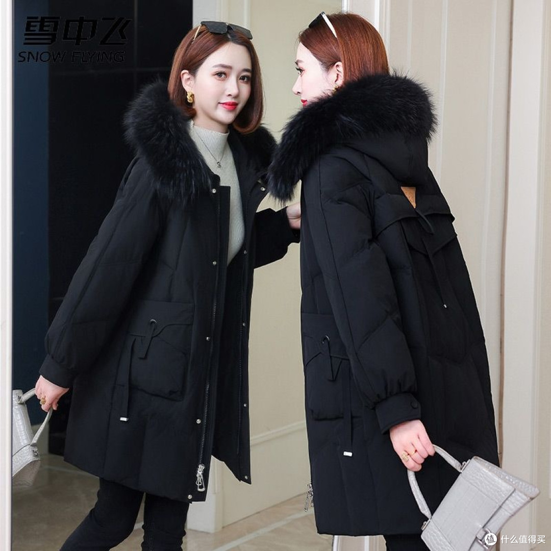 双十一新品封神!雪中飞妈妈款羽绒服,保暖优雅两不误