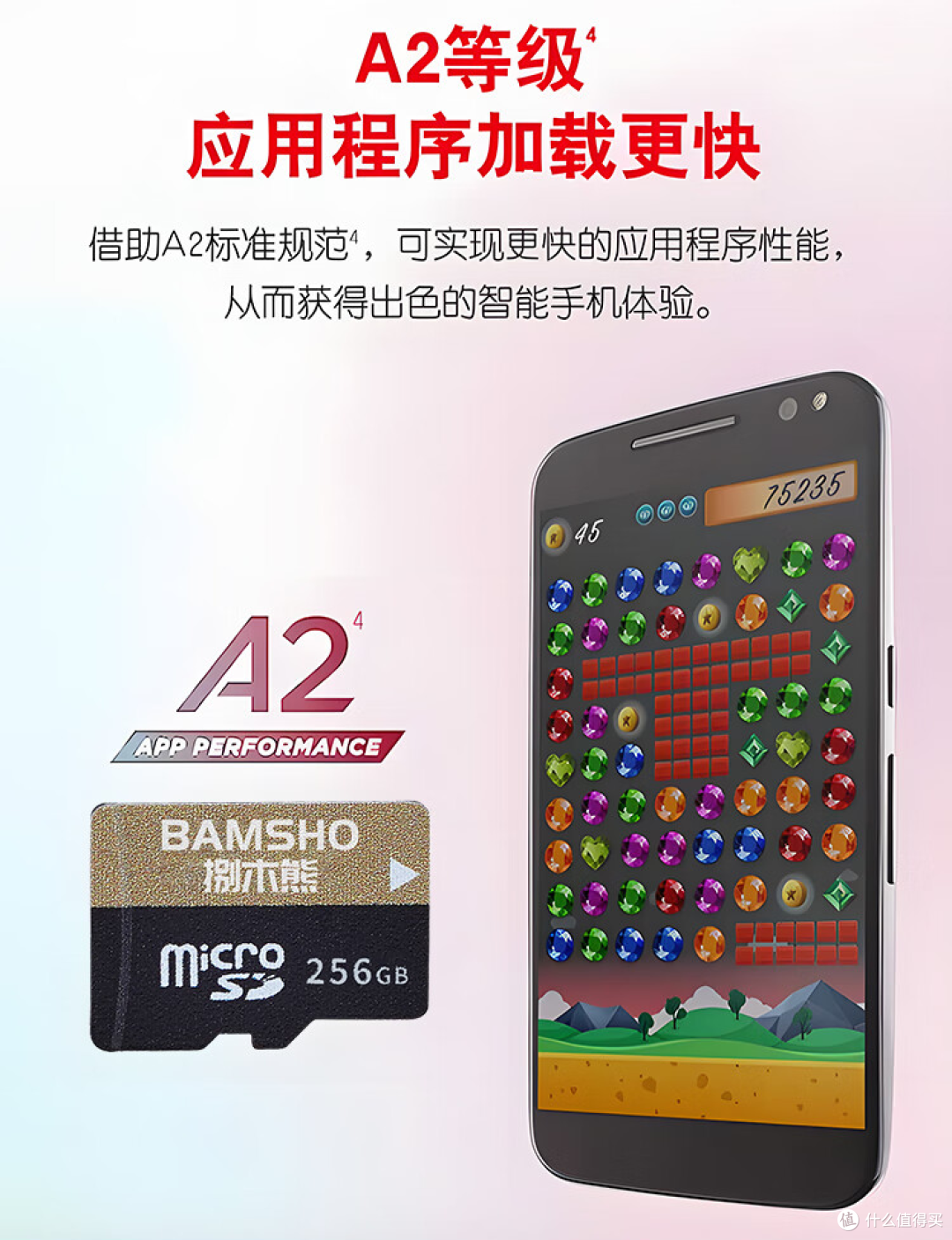 捌木熊 GJC-80016 TF 极速内存卡(256GB):专业级存储解决方案