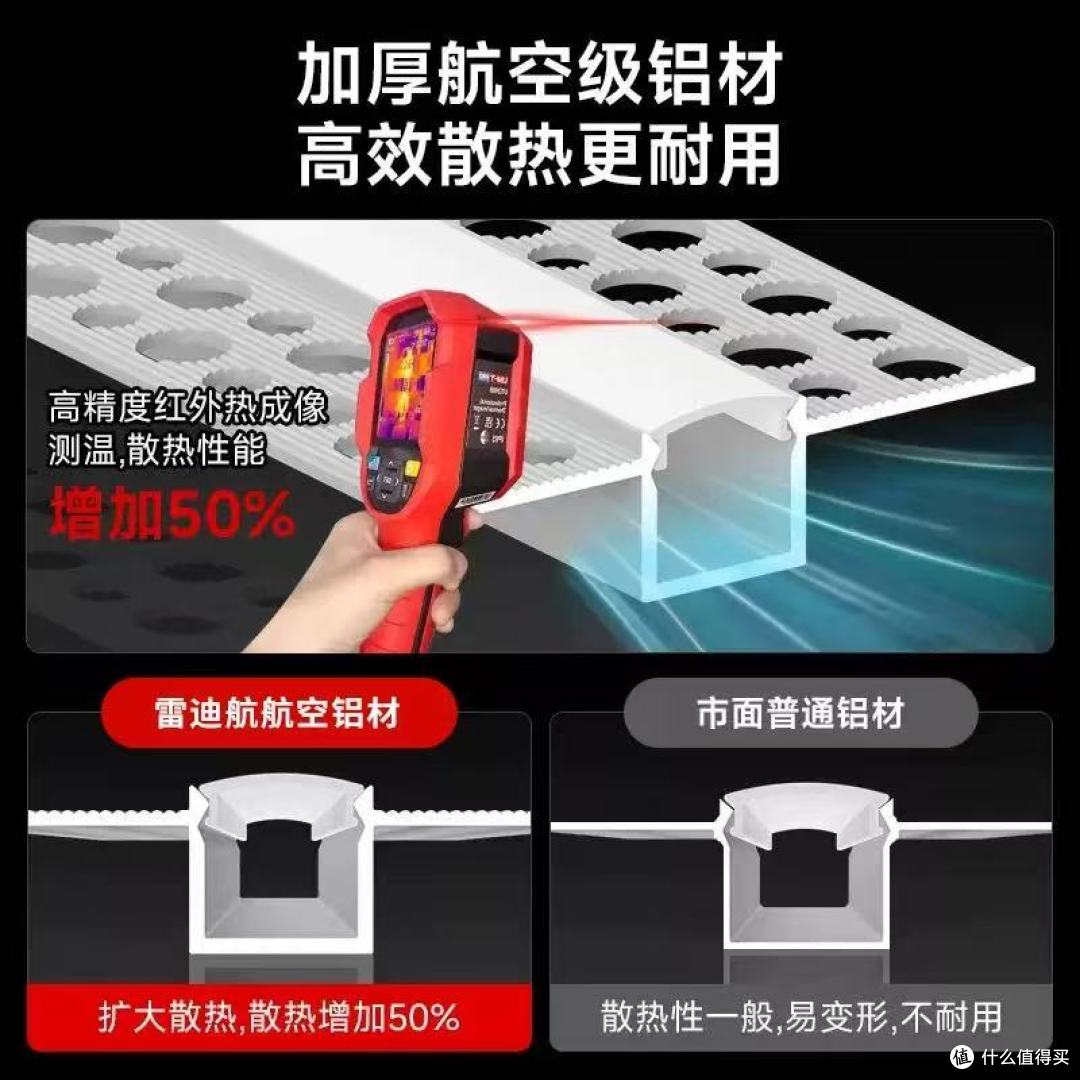 雷迪航预埋花边铝槽线形灯：让客厅光影，藏着生活的精致感