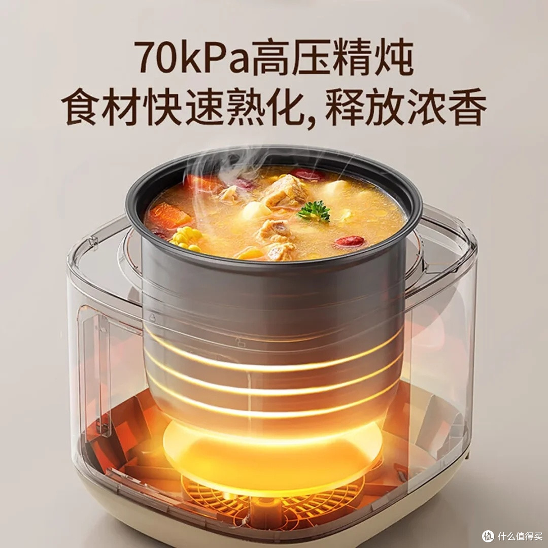 九阳5升电压力锅:多功能智能烹饪