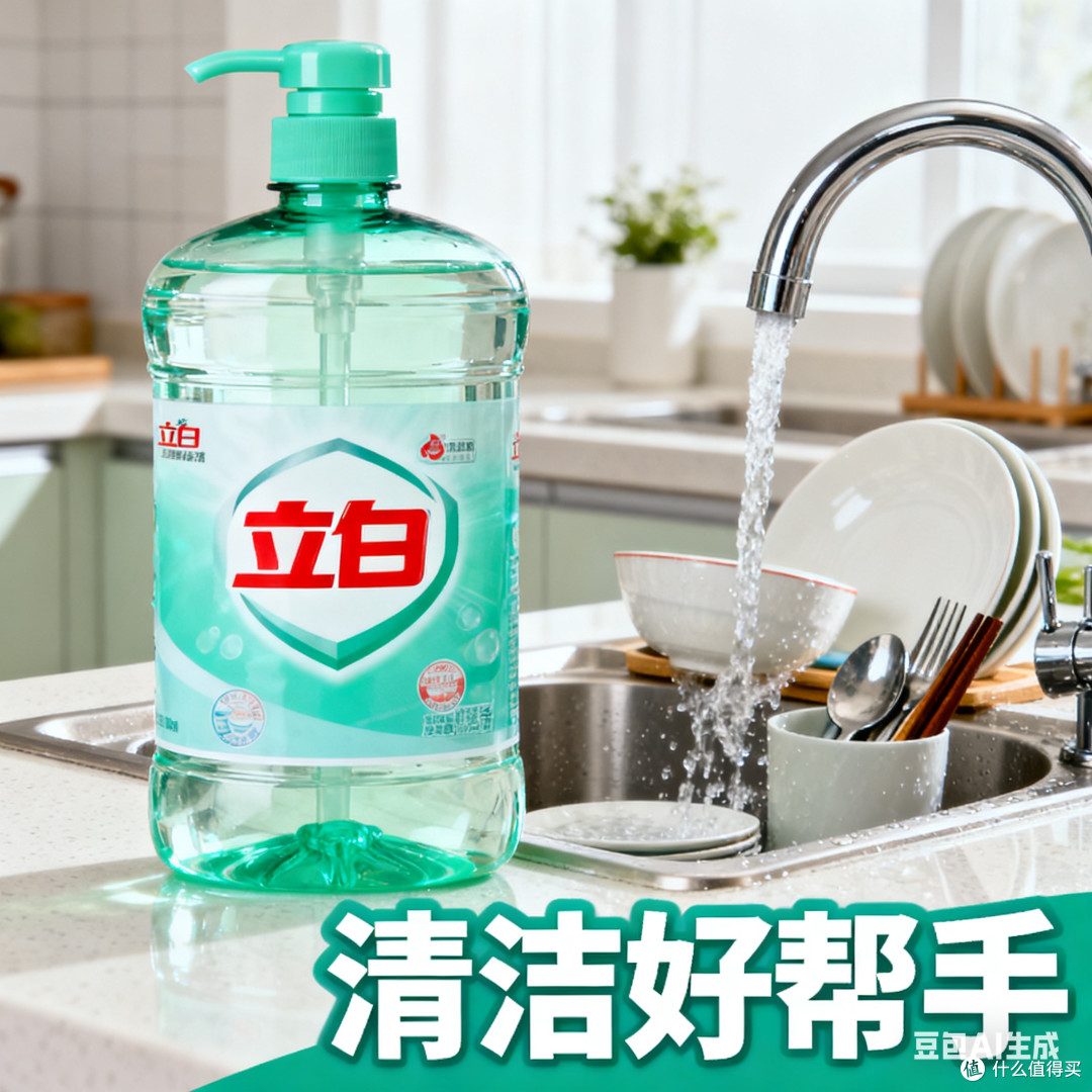 立白洗洁精:清洁好帮手