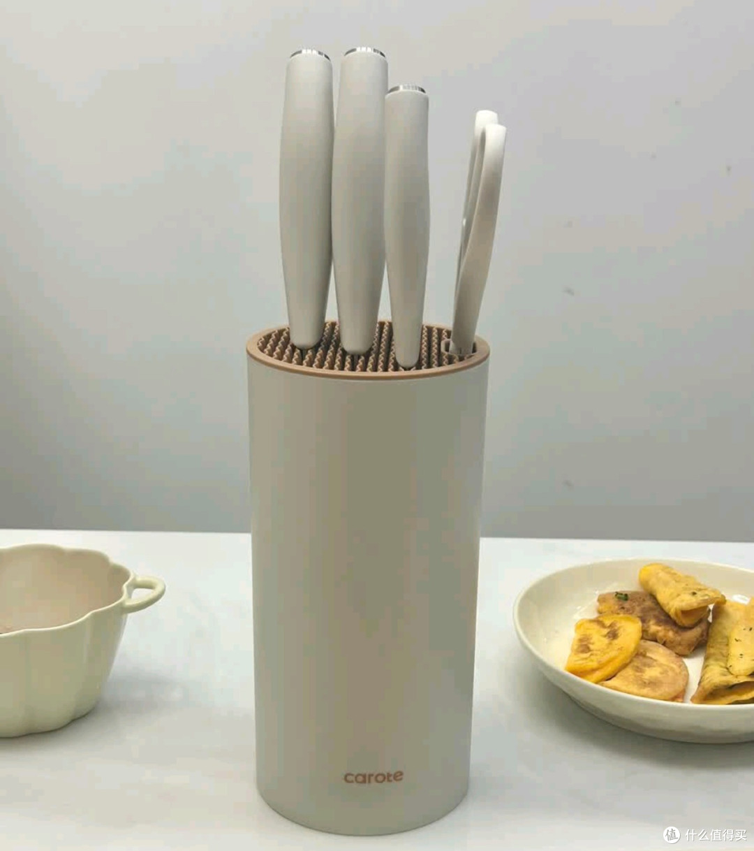 双11厨房刀具推荐:卡罗特抗菌五件套