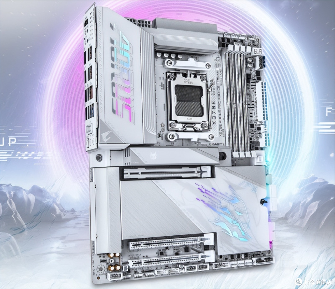 纯白X3D双雄!技嘉超级冰雕X870E、电竞冰雕X870E:参数+选购指南