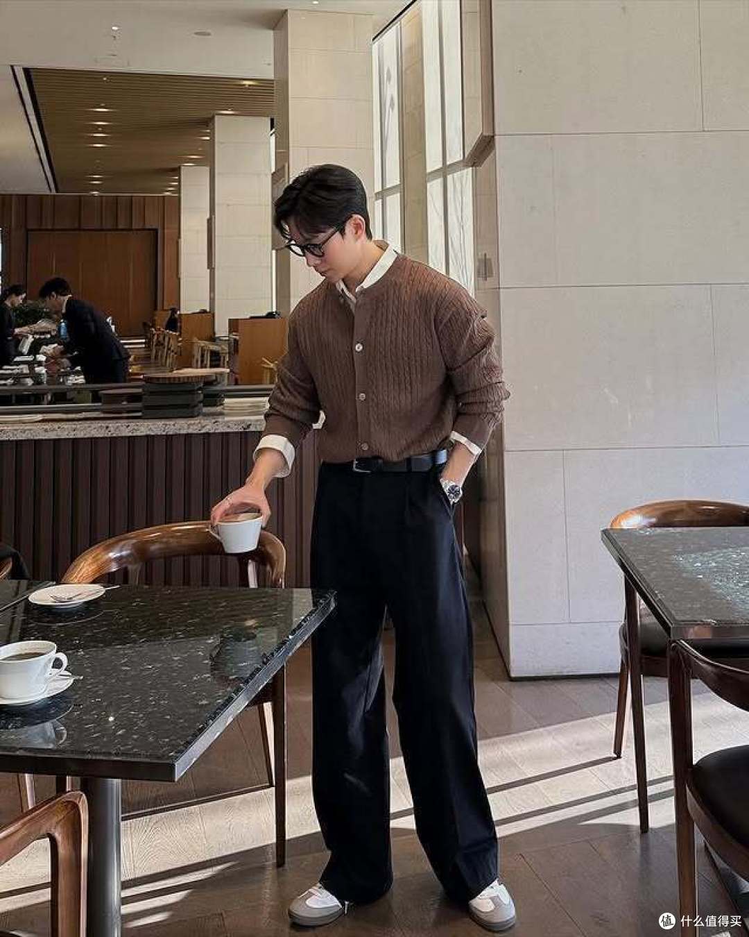男士阔腿西裤成主流,这些穿搭造型适合换季,带来简约的高级感!