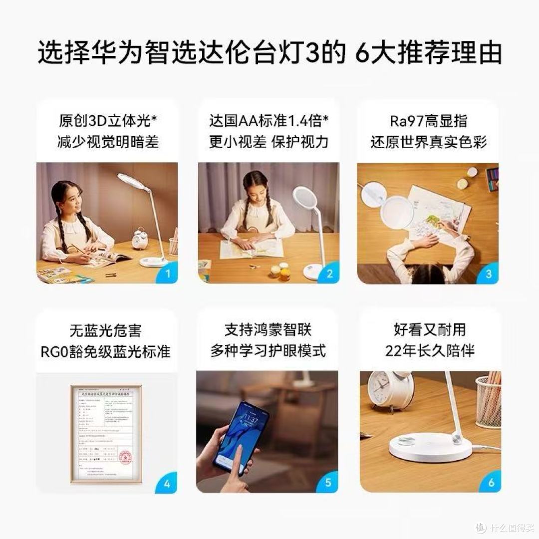华为智选达伦智能台灯3深度测评!学生党护眼刚需必入✨