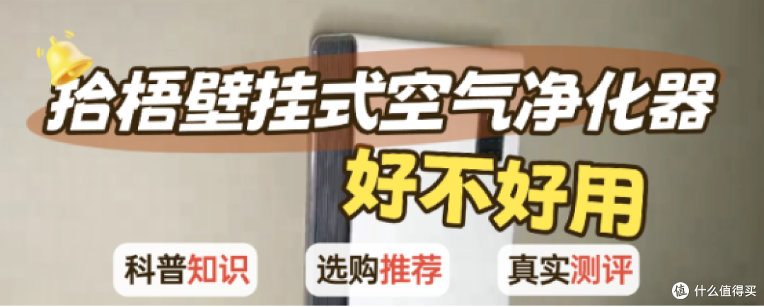 办公室有二手烟,拾梧壁挂式空气净化器好不好用,用半年后告诉你
