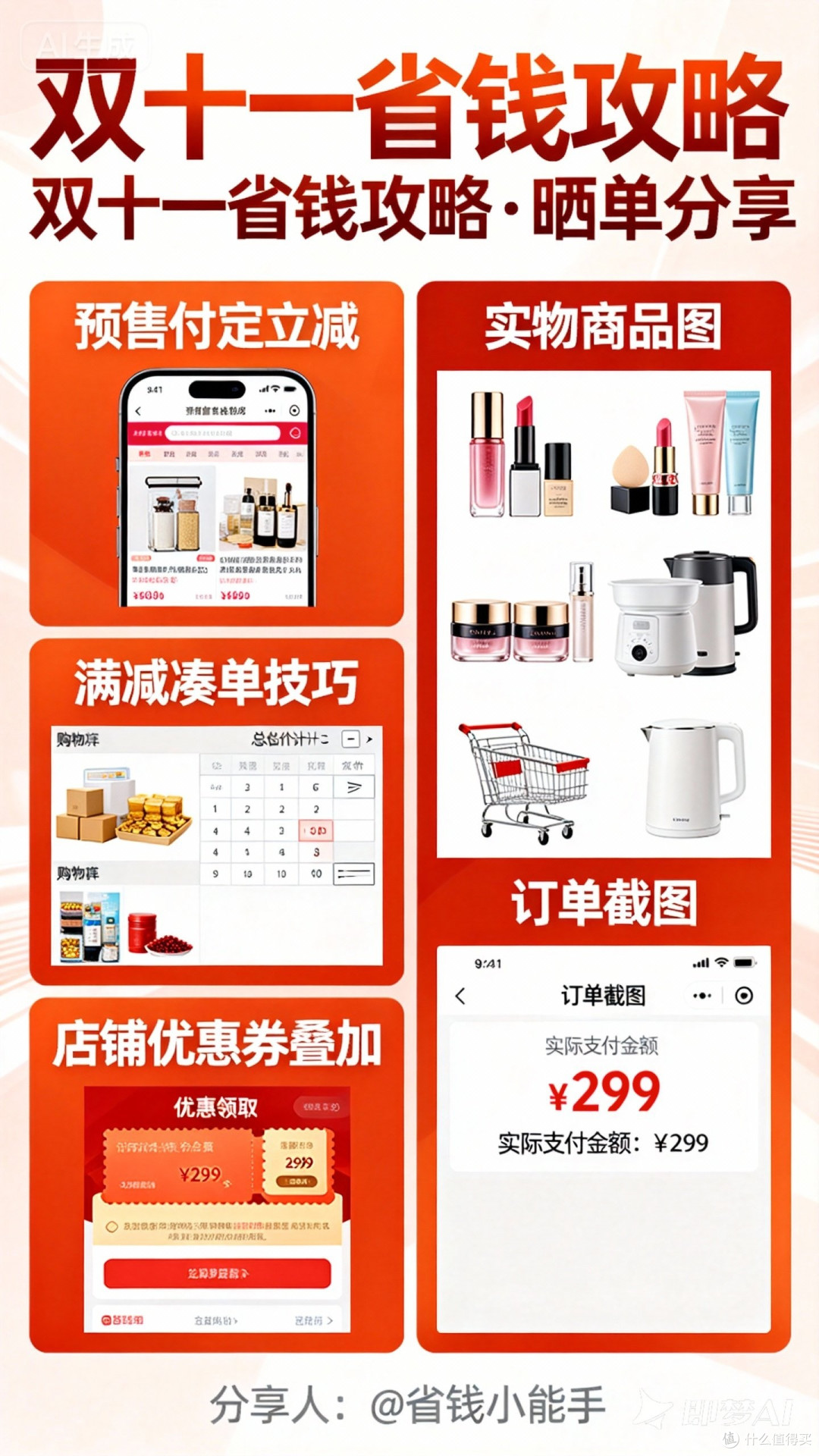 双十一省钱攻略,晒单分享