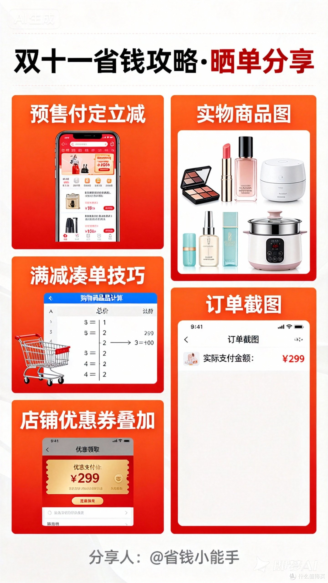 双十一省钱攻略,晒单分享