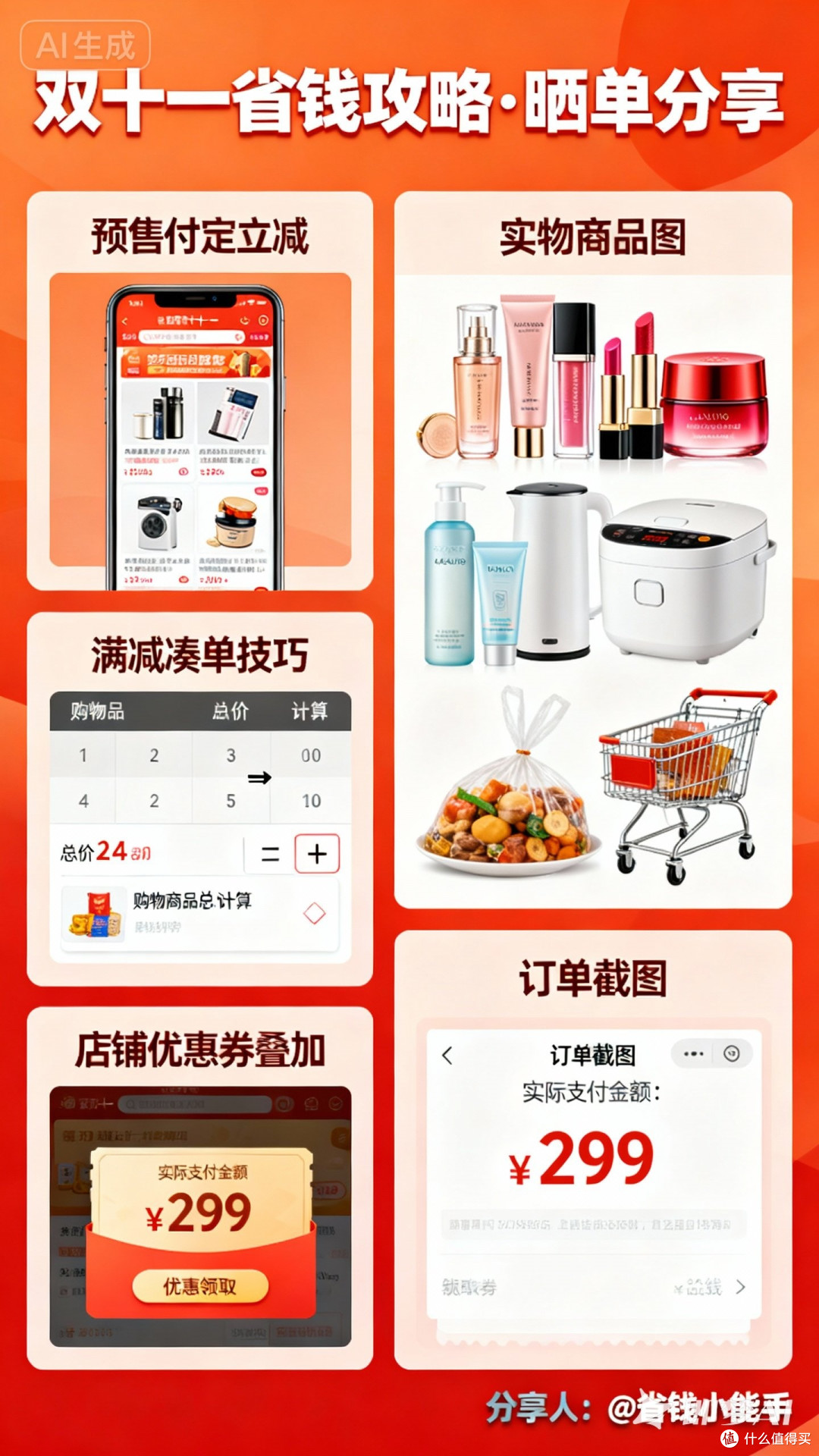 双十一省钱攻略,晒单分享