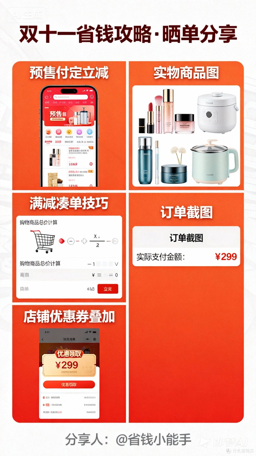 双十一省钱攻略，晒单分享