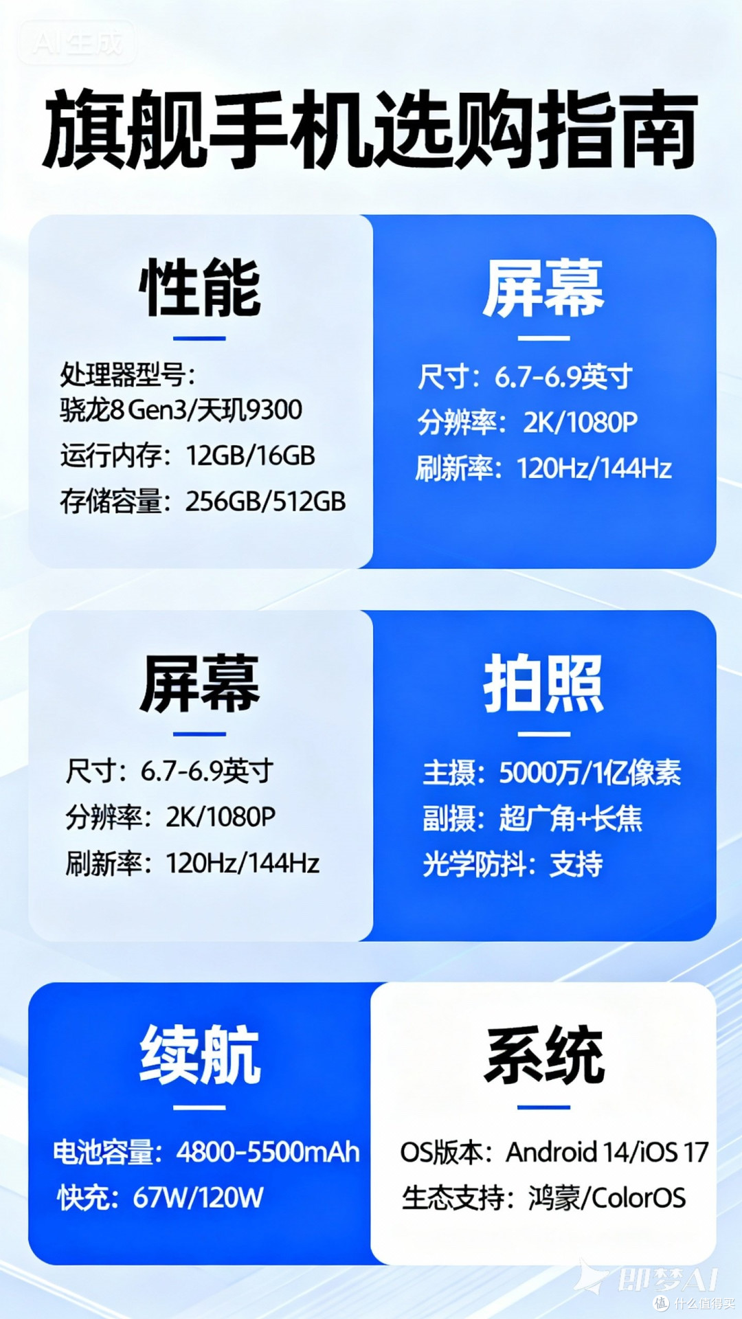 旗舰手机怎么选?看这篇就够了!