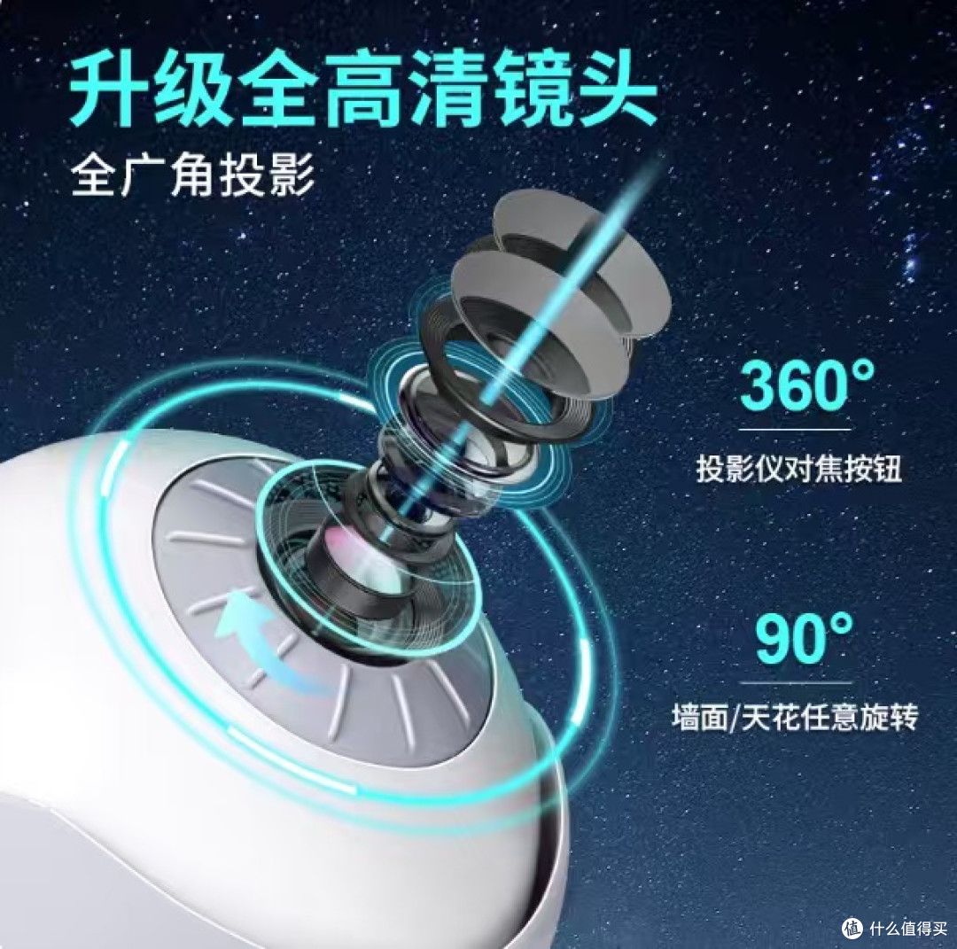 把天文台搬回家!科乐多星空投影灯,边玩边学的天文启蒙神器
