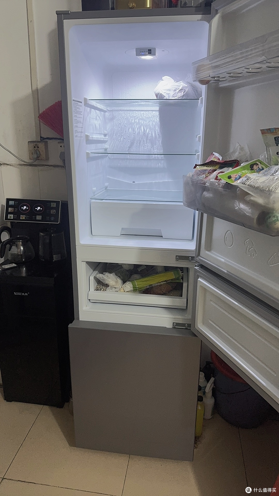 美的3门冰箱测评：-35℃深冷速冻+一级能效，囤货党闭眼入