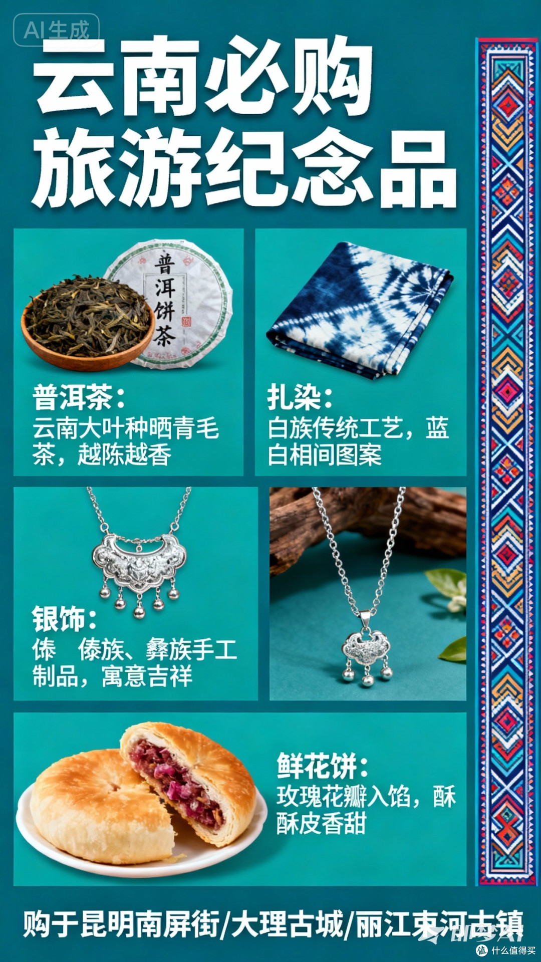 在云南，这些旅游纪念品你不能错过