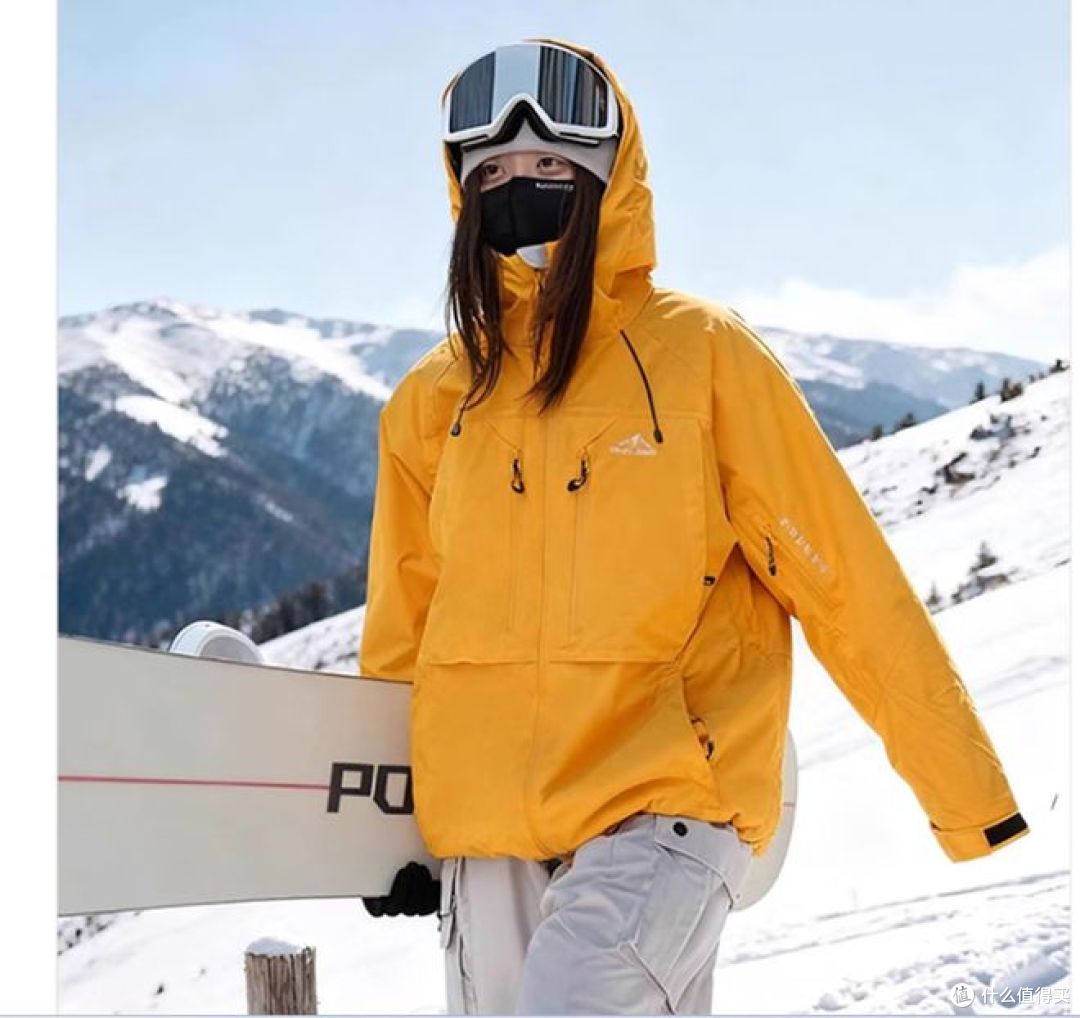 雪场上的极光绿:DOOK SNOW单板滑雪服深度体验!