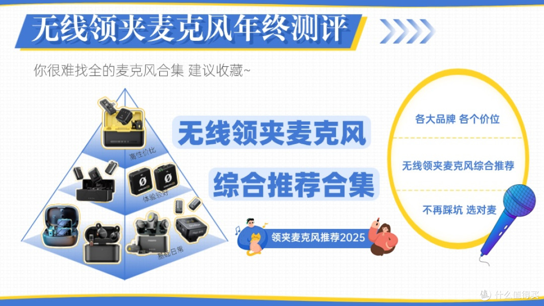 2025无线领夹麦克风全面选购攻略,总结分享十款无线领夹麦克风