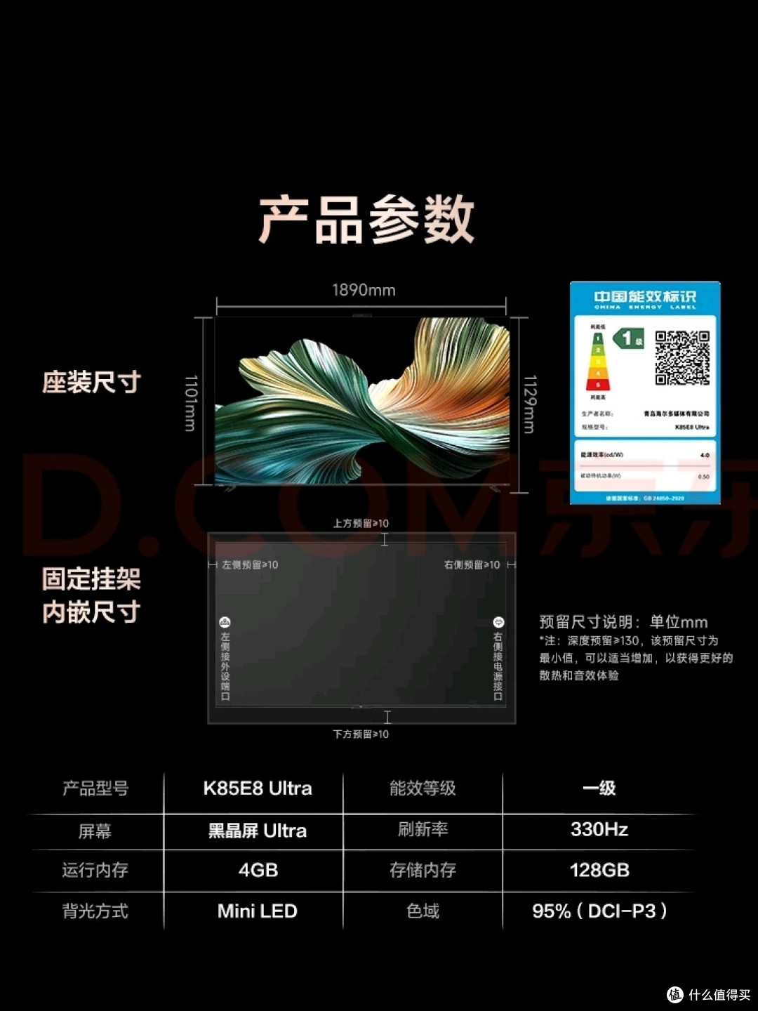 3024分区MiniLED,卡萨帝壁画电视评测