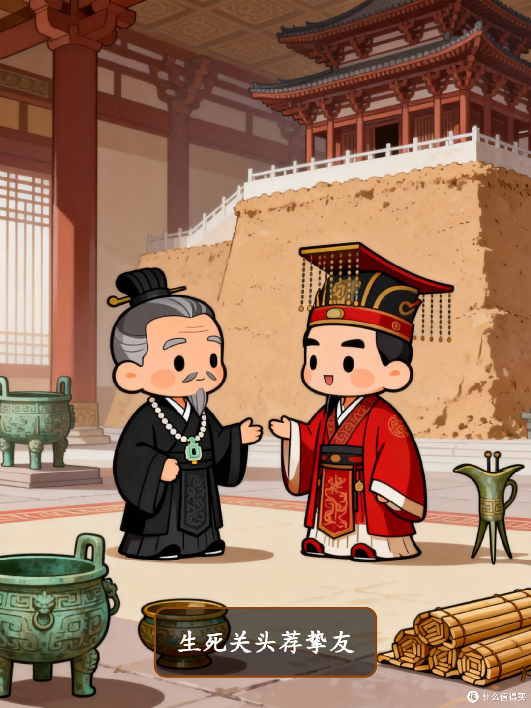 21.《史记》漫画版|管鲍之交:有个“神队友”是种什么体验?