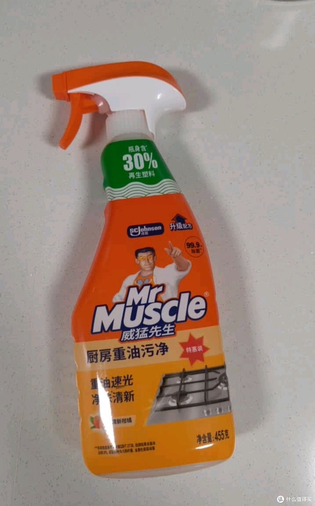 用了五年的清洁默契，威猛先生柑橘香重油污净yyds

