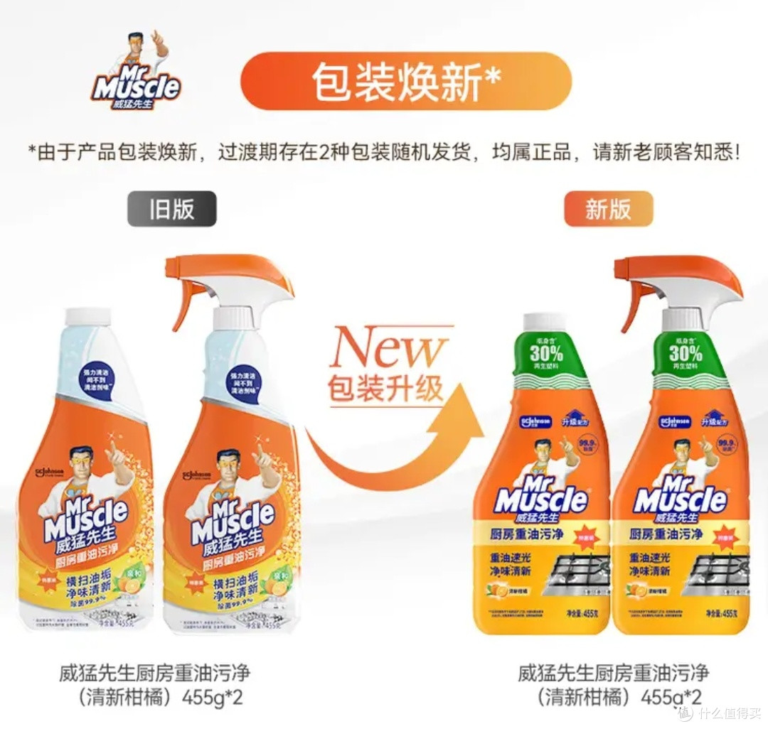 用了五年的清洁默契，威猛先生柑橘香重油污净yyds
