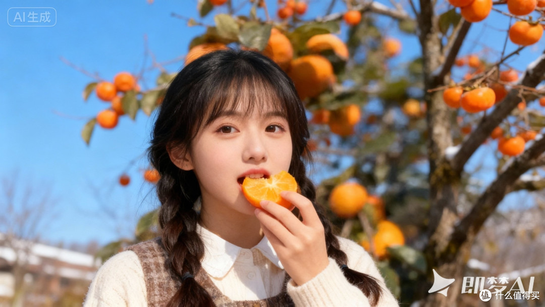 柿染清霜,脆甜如许