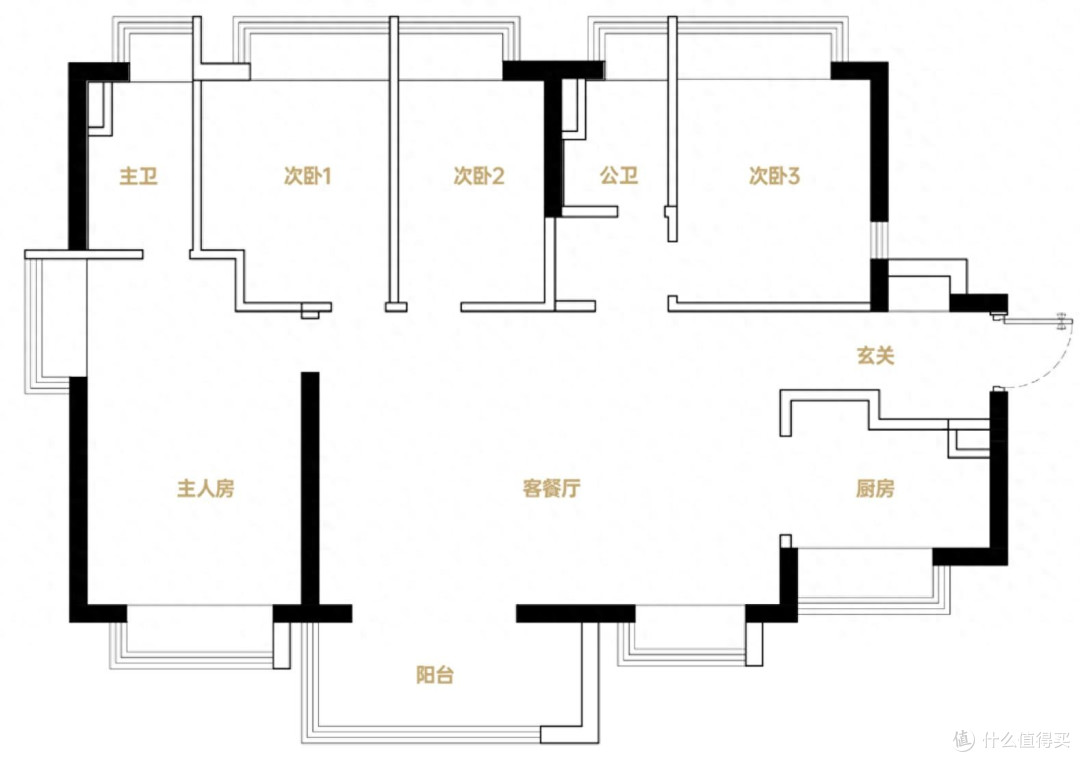 这个房子装修,带来温馨柔和的居家氛围,进门仿佛整个世界安静了