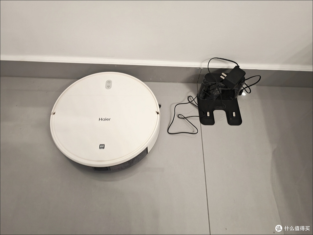 双十一清洁神器实测!海尔TL30U1扫拖一体机解放双手