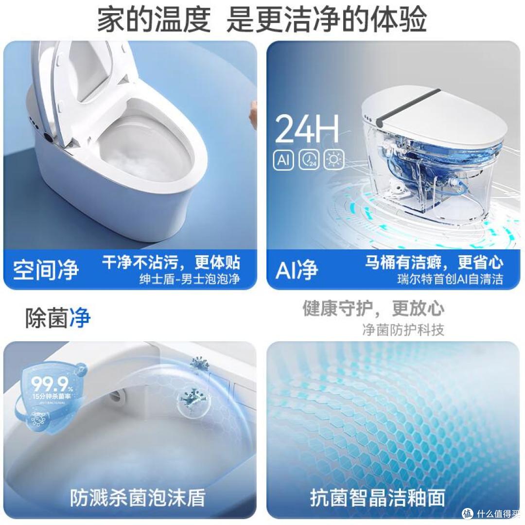 瑞尔特智能马桶怎么样?哪个型号好?2025瑞尔特最建议买三款马桶
