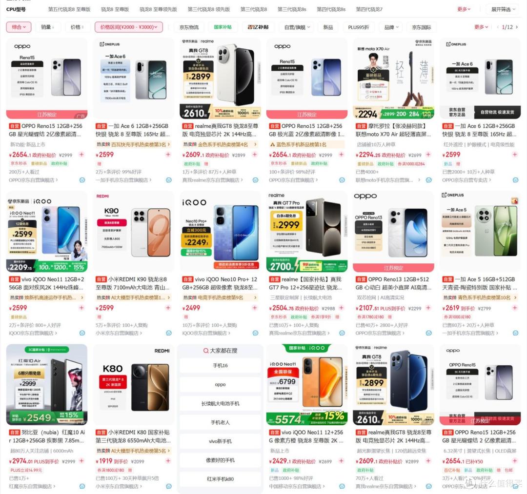 2000元档的小旗舰!25年11月中端手机选购攻略,附主流机型推荐