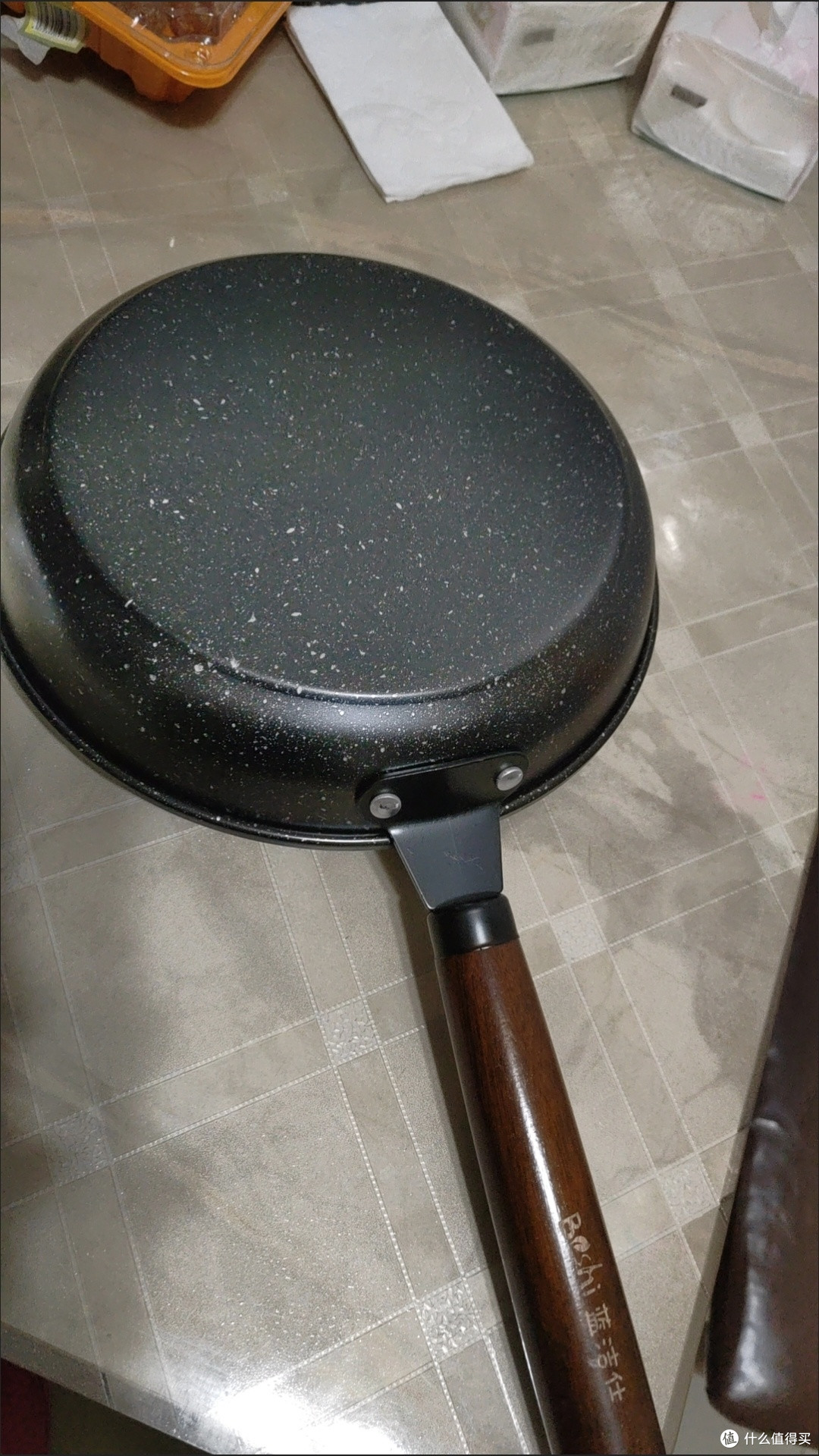 双十一厨房好物晒单:加厚麦饭石平底锅,煎炒烙煮全能王