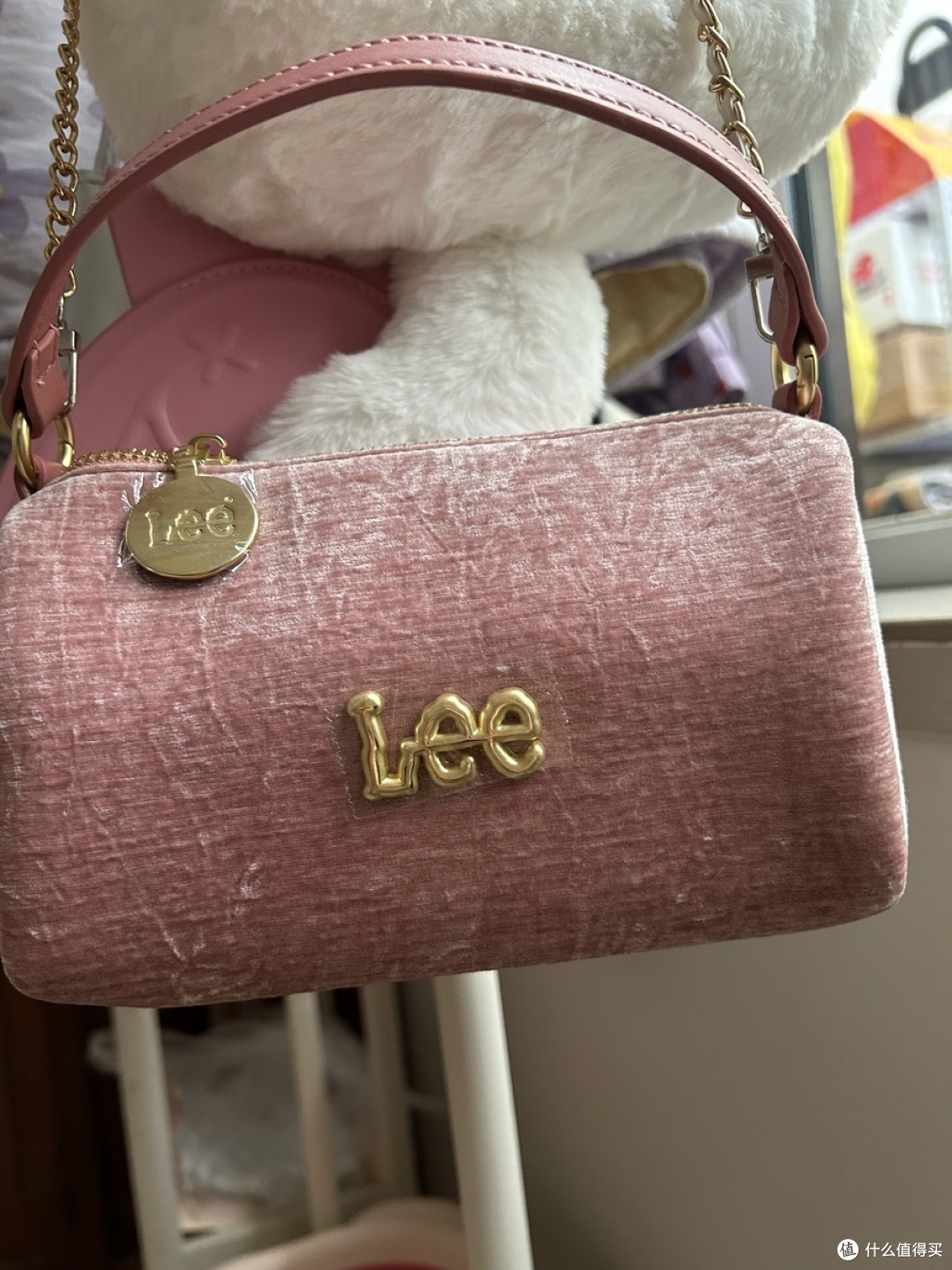 新品开箱！Lee丝绒馒头包，甜酷风女生的迷你时尚单品