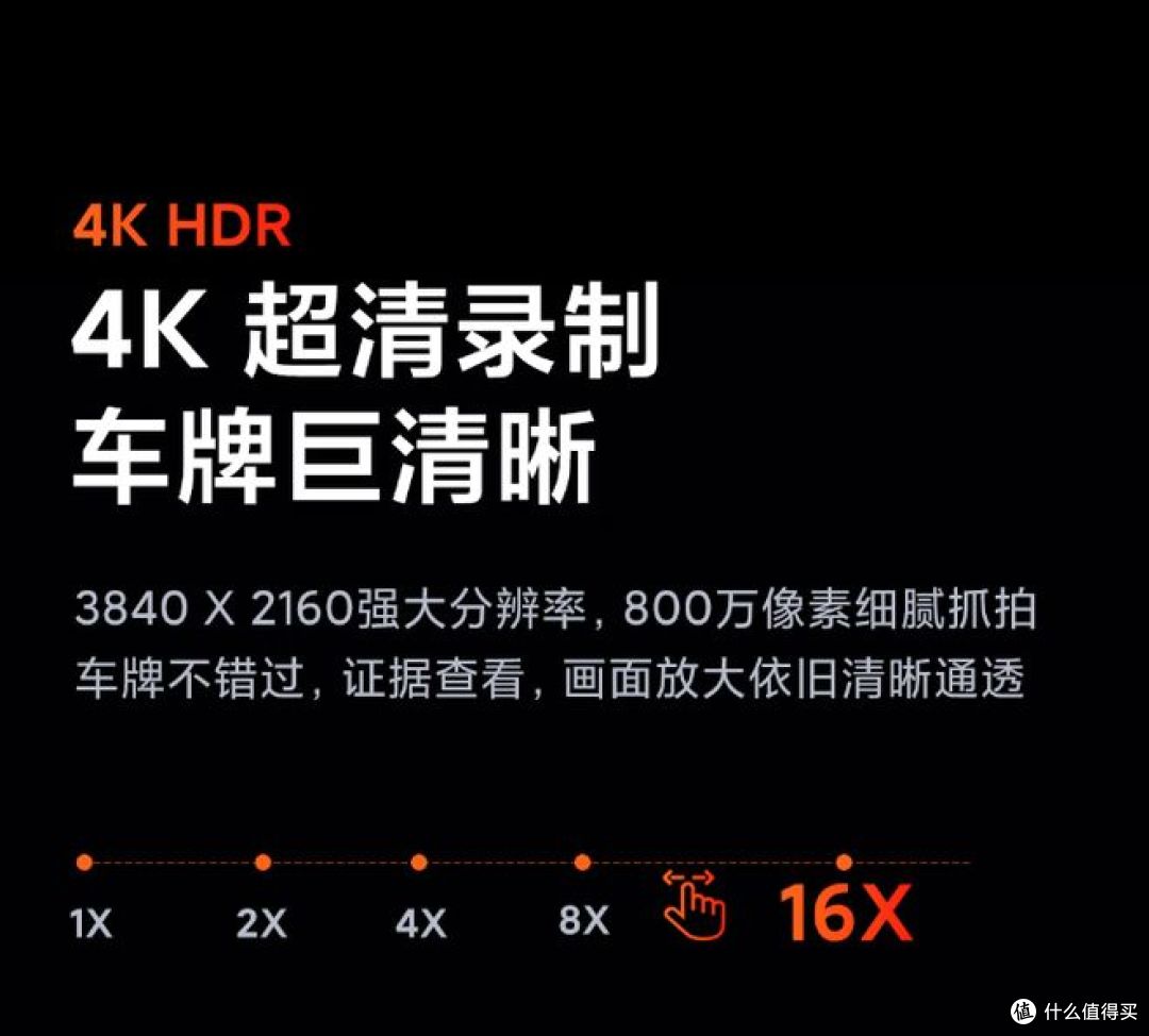 70迈A400Pro行车记录仪:4K超高清,2英寸屏幕!开车必备!