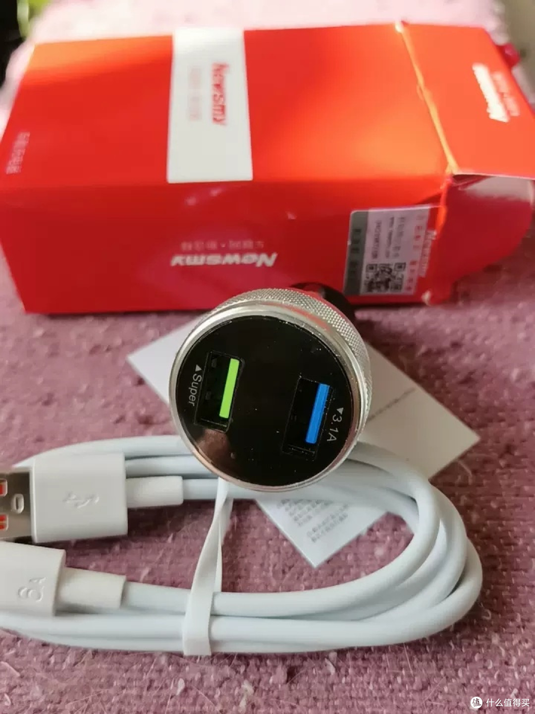 纽曼100W车载充电器实测
